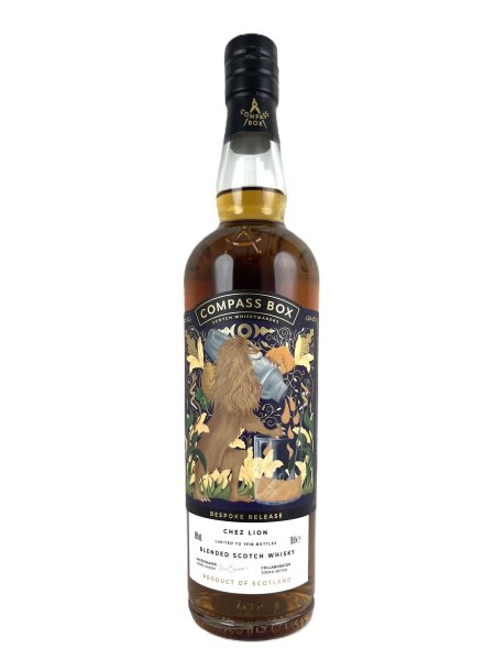 Compass Box Chez Lion Bespoke Release 2024