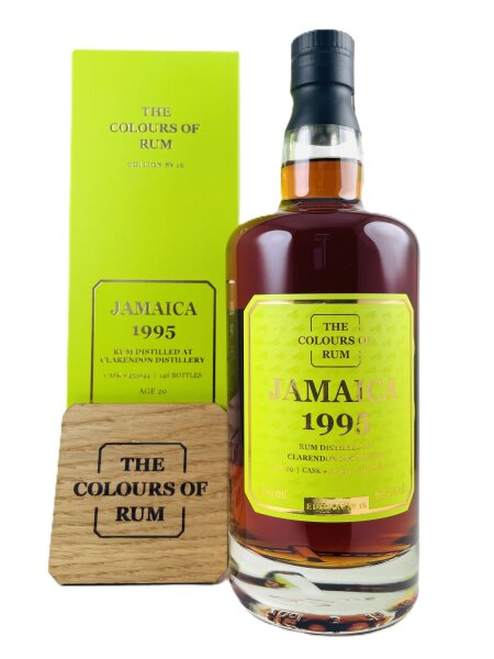 Clarendon 1995 29 Year Old Colours of Rum Edition No.16