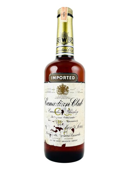 Canadian Club 1972 Bangkok Airport Release