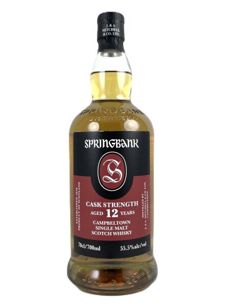 Springbank 12 Jahre Alt Cask Strength 2025 Release