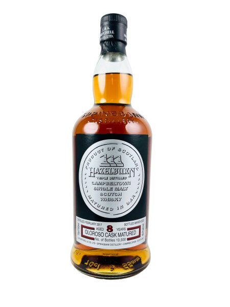 Hazelburn 2017 8 Jahre Alt Oloroso Cask 2025 Release