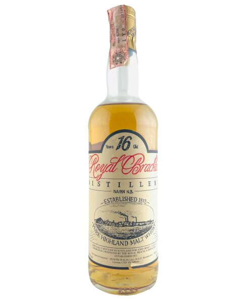 Royal Brackla 16 Jahre Alt Full Proof Zenith Import