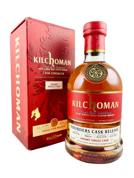 Kilchoman 2008 9 Jahre Alt Founders Cask Release
