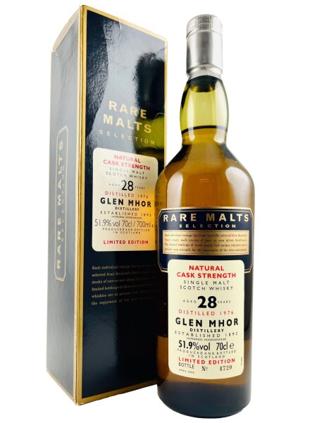 Glen Mhor 1976 28 Jahre Alt Rare Malts