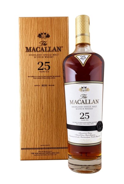 Macallan 25 Year Old Sherry Oak 2021