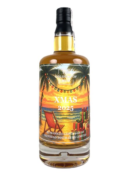 TDL 2016 8 Year Old Colours of Rum Xmas Edition 2025
