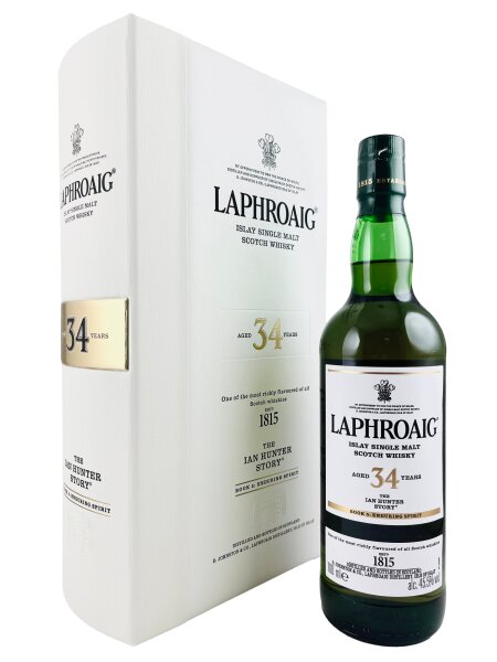 Laphroaig The Ian Hunter Story Book 5 Enduring Spirit 1988 34 Year Old