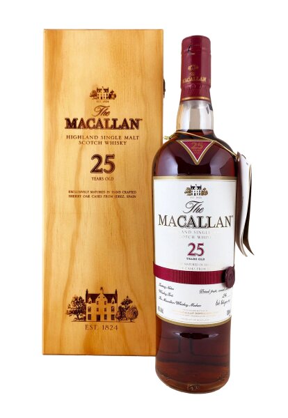 Macallan 25 Jahre Alt Sherry Oak pre 2018