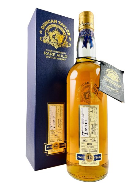 Tomatin 1965 42 Year Old Rare Auld