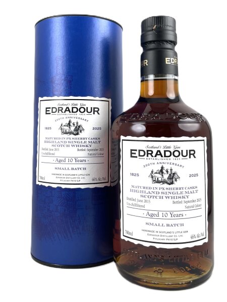 Edradour 2015 10 Jahre Alt 200th Anniversary