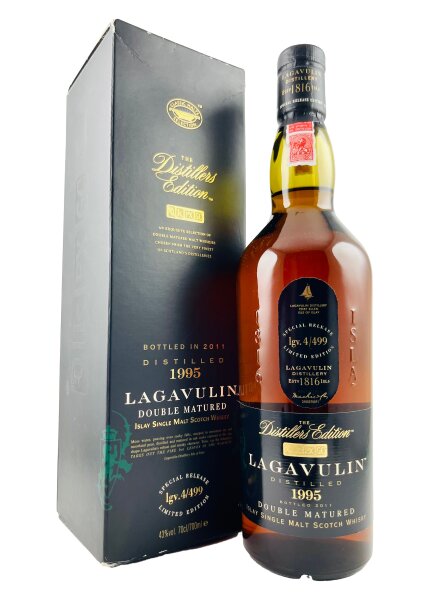 Lagavulin 1995 Distillers Edition 2011 Release