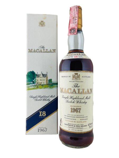Macallan 1967 18 Jahre Alt Giovenetti Import