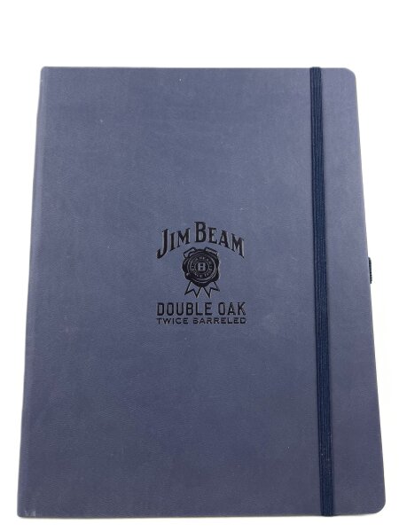 Jim Beam Notizbuch Double Oak Twice Barreled