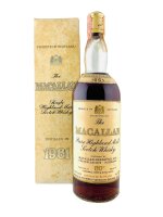 Macallan 1961 Campbell Hope & King 80 Proof