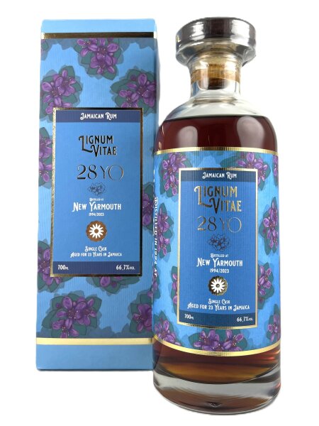 New Yarmouth 1994 28 Jahre Alt Lignum Vitae Floral Series