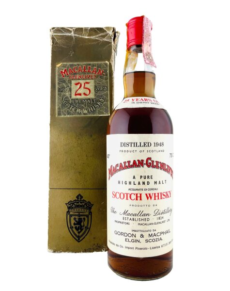 Macallan 1948 25 Jahre Alt Pinerolo Import