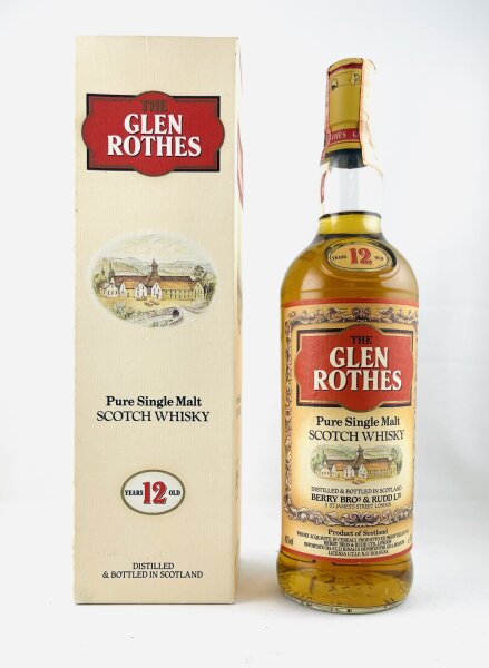 Glenrothes 12 Year Old Rinaldi
