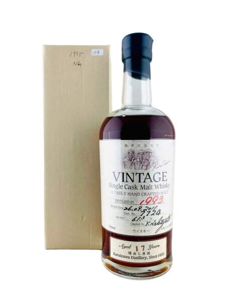 Karuizawa 1993 17 Year Old Vintage Workers Label #7724