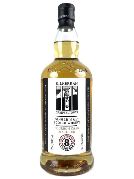Kilkerran 8 Jahre Alt Cask Strength 2025 Release