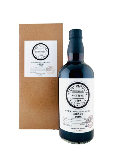 Yamazaki 1998 Single Cask #CU70093