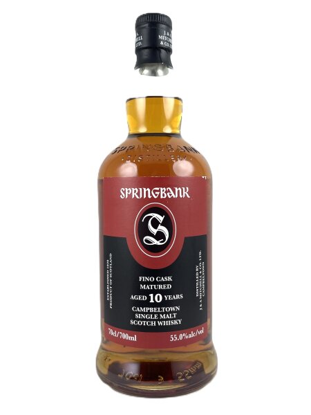 Springbank 10 Jahre Alt Sherry Wood Fino 2025 Release