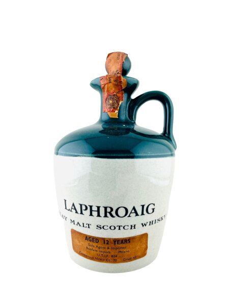 Laphroaig 1970s 12 Year Old Decanter Bonfanti Import