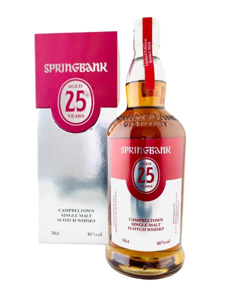 Springbank 25 Jahre Alt 2018 Release