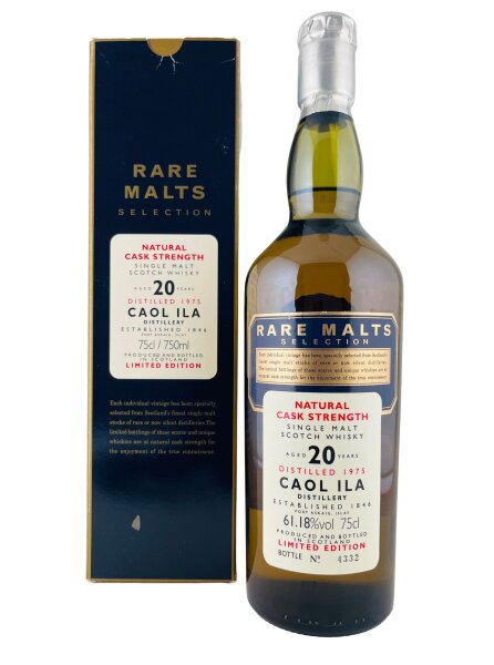 Caol Ila 1975 20 Jahre Alt Rare Malt Selection