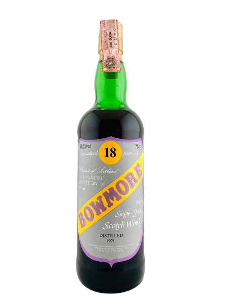 Bowmore 1971 Sestante 18 Jahre Alt Cask Strength