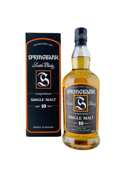 Springbank 10 Jahre Alt Old Radius Top Black Label 2007