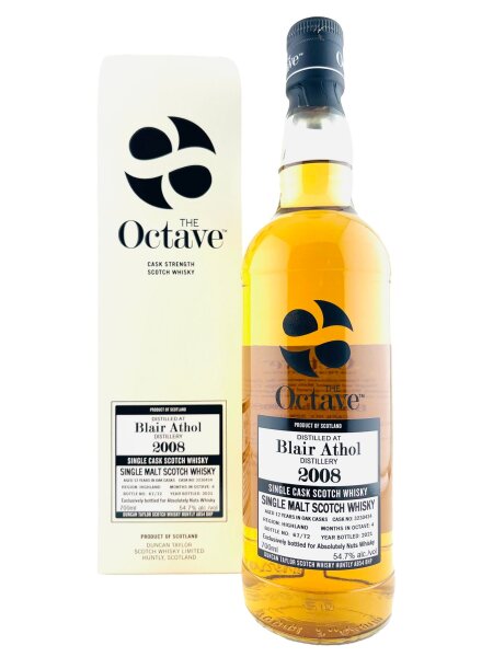 Blair Athol 2008 12 Jahre Alt The Octave For Absolutely Nuts Spirits