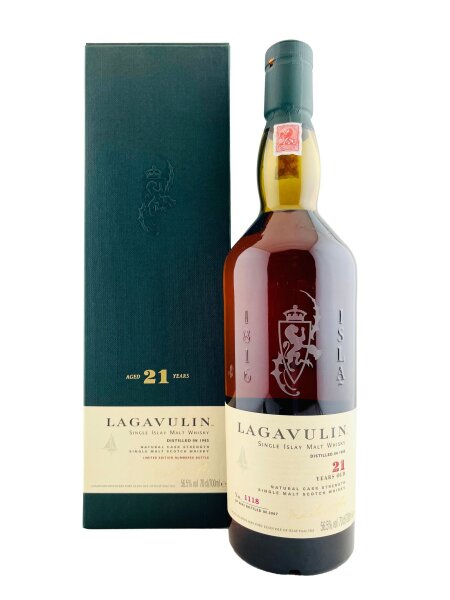 Lagavulin 1985 21 Jahre Alt Cask Strength