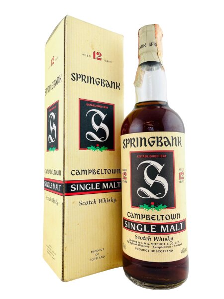 Springbank 1990s 12 Jahre Alt Green Thistle