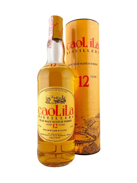 Caol Ila 1980s 12 Jahre Alt Bulloch Lade