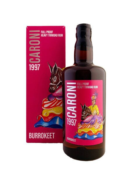 Caroni 1997 Jack Tar Music! Series 21 Jahre Alt Burrokeet Edition