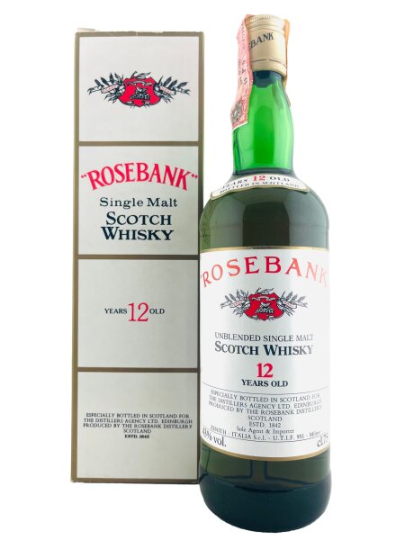 Rosebank 1980s 12 Jahre Alt Zenith Import