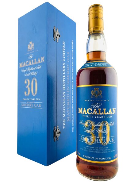 Macallan 30 Year Old Sherry 1990s-00s