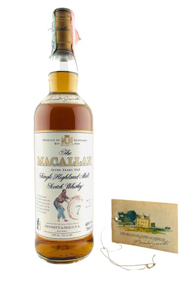 Macallan 1980s 7 Year Giovinetti & Figli