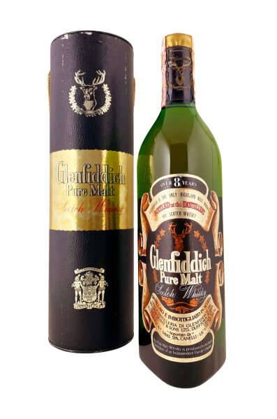 Glenfiddich Over 8 Jahre Alt Gancia Import