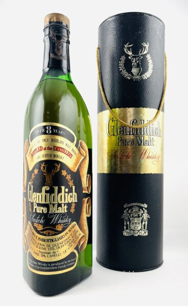 Glenfiddich Over 8 Jahre Alt Gancia Import