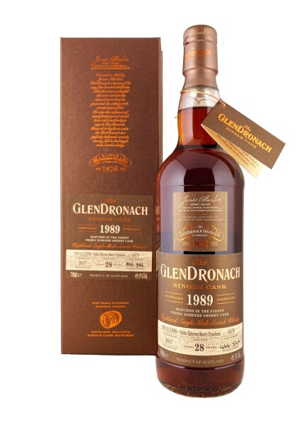 Glendronach 1989 28 Jahre Alt Single Cask Batch 16