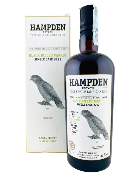 Hampden LFCH 2011 Single Cask 9 Jahre Alt #292 Trelawny Endemic Birds
