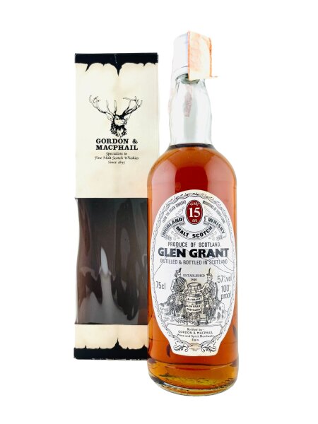 Glen Grant 15 Year Old 100 Proof Licensed Bottling