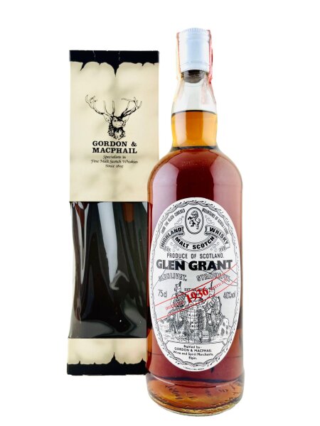 Glen Grant 1936 Licensed Bottling