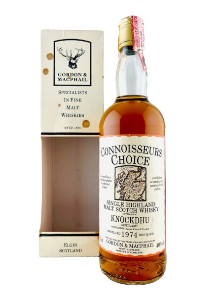 Knockdhu 1974 Connoisseurs Choice