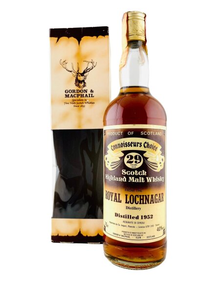 Royal Lochnagar 1952 29 Year Old Connoisseurs Choice