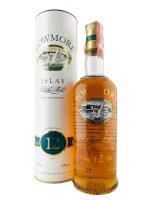 Bowmore 1990s 12 Year Old Screen Print Gold/Green