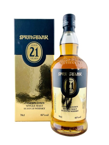 Springbank 21 Jahre Alt 2013 Release