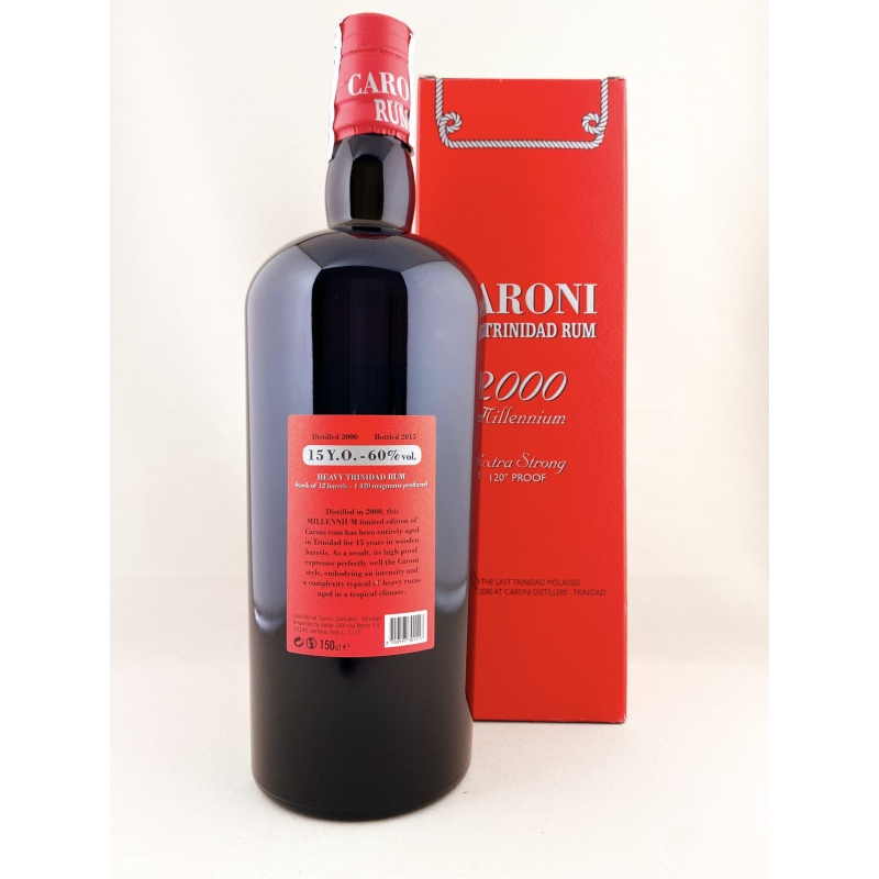 Caroni 2000 - 15 Year Old Millenium Extra Strong - Magnum 1,5l