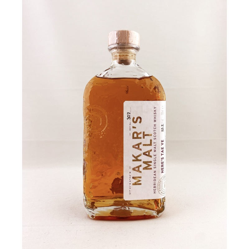 Raasay Makar's Malt Single Cask Here's Tae Ye